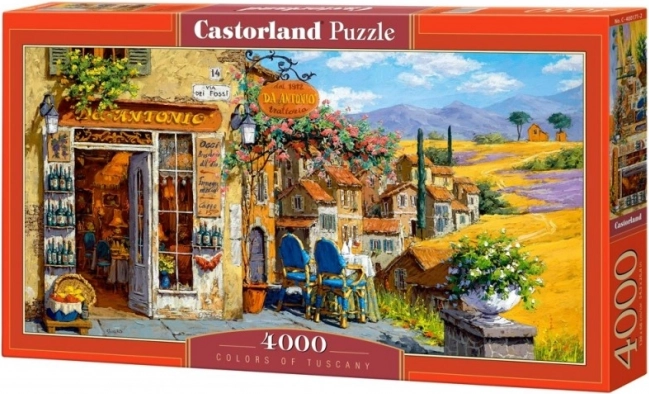 Puslespil 4000 brikker – Toscanas farver