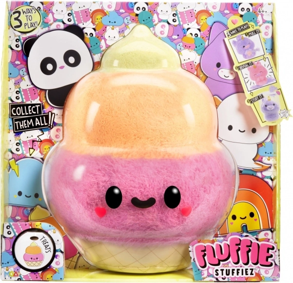 Stor plysbamse Fluffie Stuffiez Is-lolly