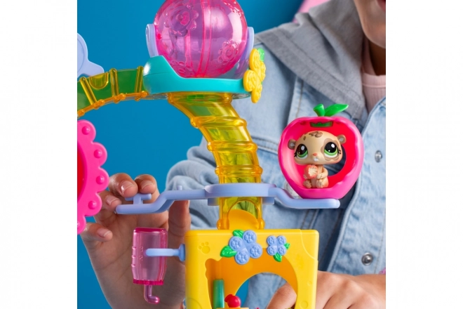 Littlest Pet Shop Sjov fabrik med 2 figurer