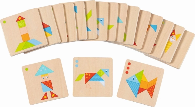 Goki Farverig Tangram