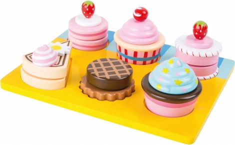 Kreativ dessertkombination