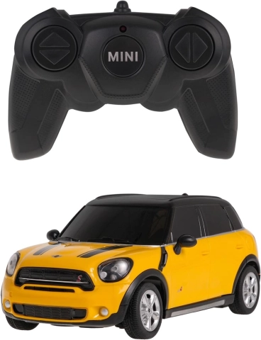 Rastar RC-bil 1:24 Mini Countryman – gul
