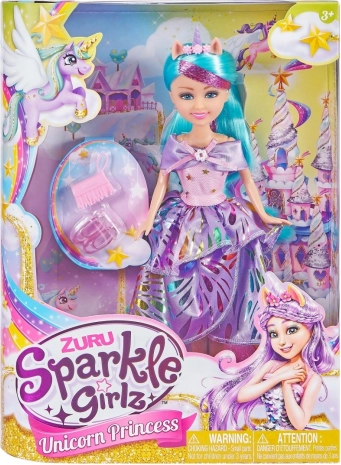 Dukke SPARKLE GIRLZ Enhjørningeprinsesse 26,5 cm