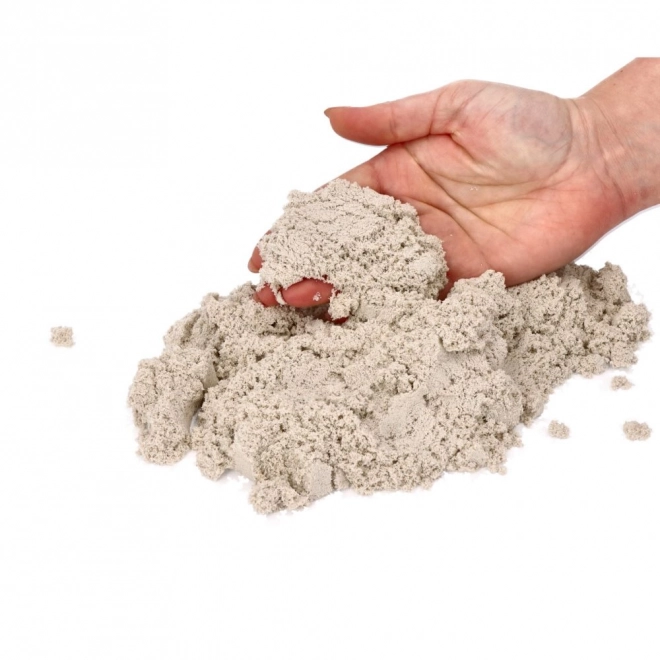NaturSand kinetisk sand 3 kg med forme og sandkasse