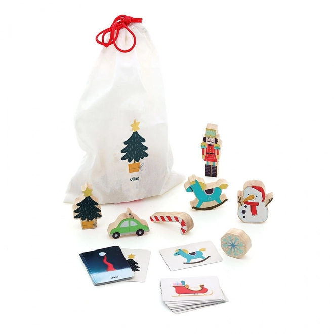Vilac Adventskalender Føl og Find
