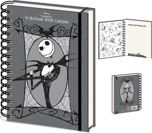 Ringbundet blok Nightmare Before Christmas