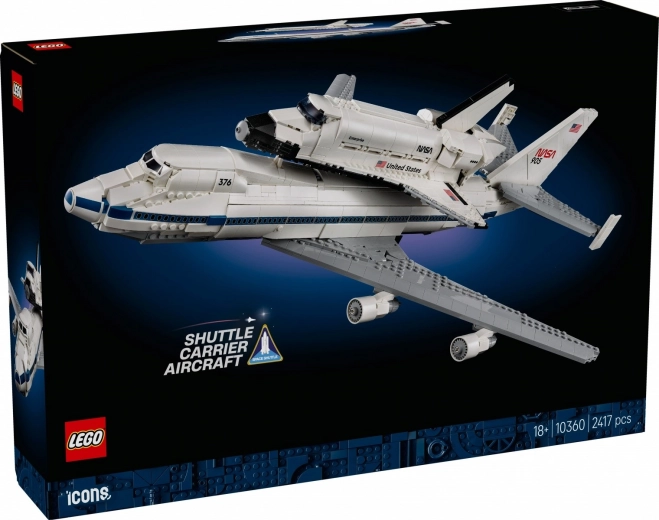 LEGO Icons NASA Shuttle Carrier – Boeing 747 med rumfærgen Enterprise