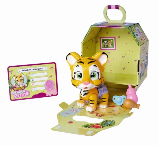 Interaktivt legetøj tiger med ble Pamper Petz