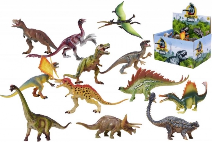 Dinosaurfigur 15-17 cm - Forskellige arter
