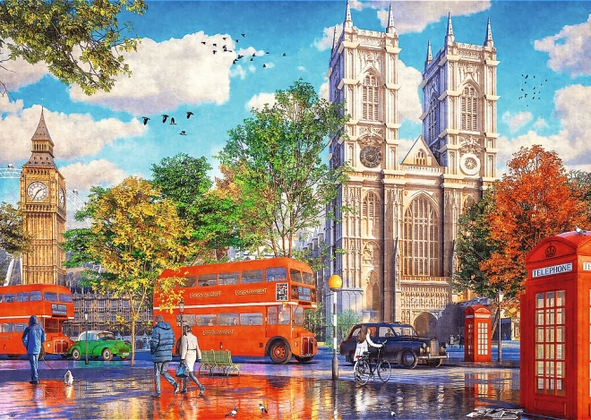 Puslespil TREFL Premium Plus Tea Time: London 1000 brikker