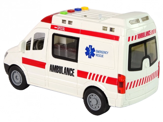 Ambulance Lys Lyd Lyd Friktionstræk