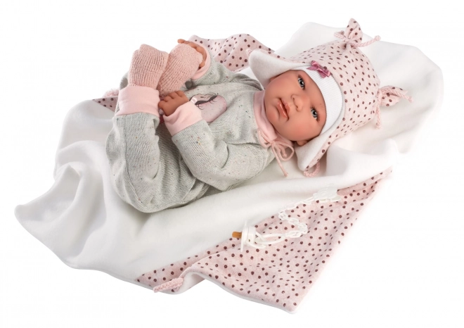 Llorens M844-60 tøj til babydukke NEW BORN størrelse 43-44 cm