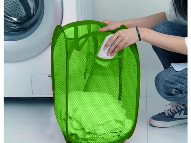 Foldbar opbevaringskurv til tøj og legetøj