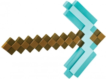 plast hakke Minecraft 42 cm i plast