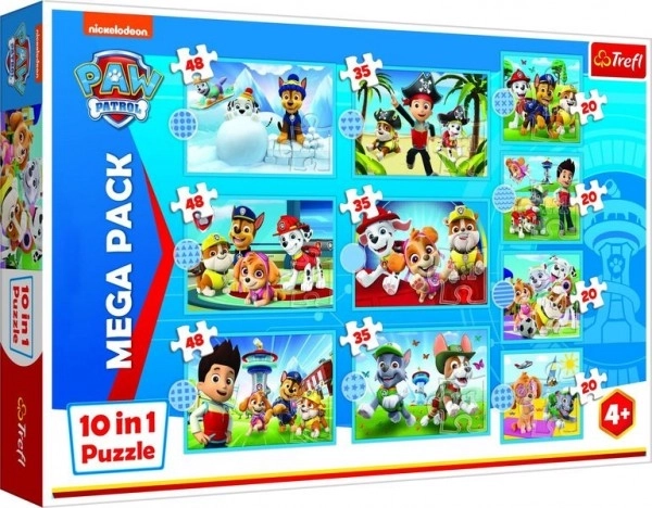 Puslespil Paw Patrol Trefl 10i1