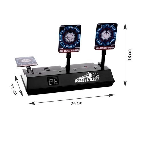 Elektronisk skydeskive, 3 mål