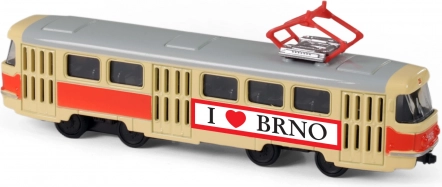 Metal retrosporvogn BRNO 16 cm 1:87