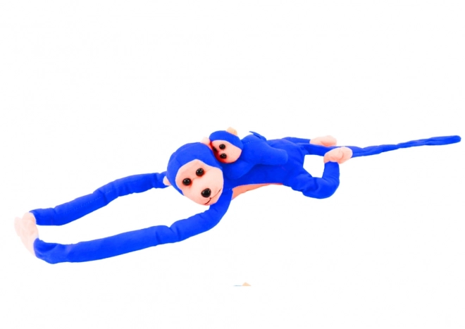 Plys maskot Baby Abe Blå 70 cm