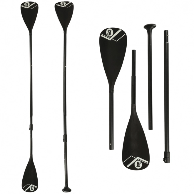 Foldbart aluminium kajak padle SUP 2 i 1 justerbar 175 - 220 cm