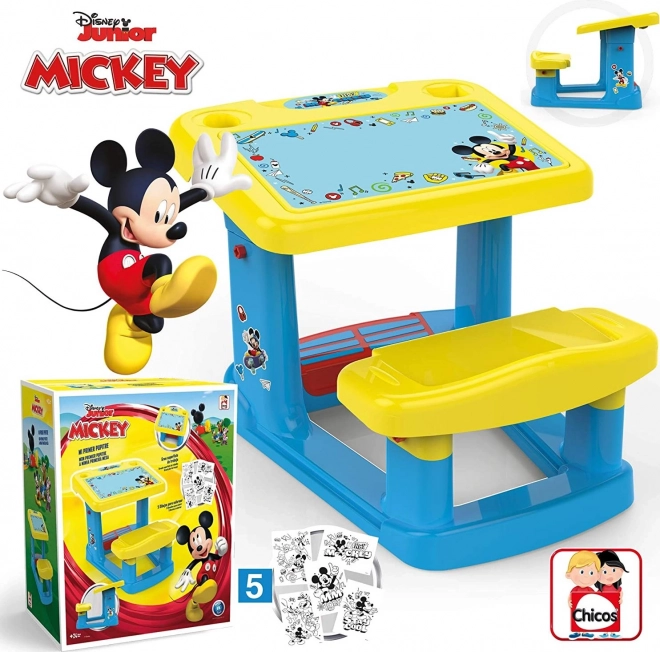 Mit første skolebord Mickey