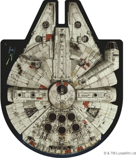 Star Wars Puslespil Millennium Falcon 1000 Stykker