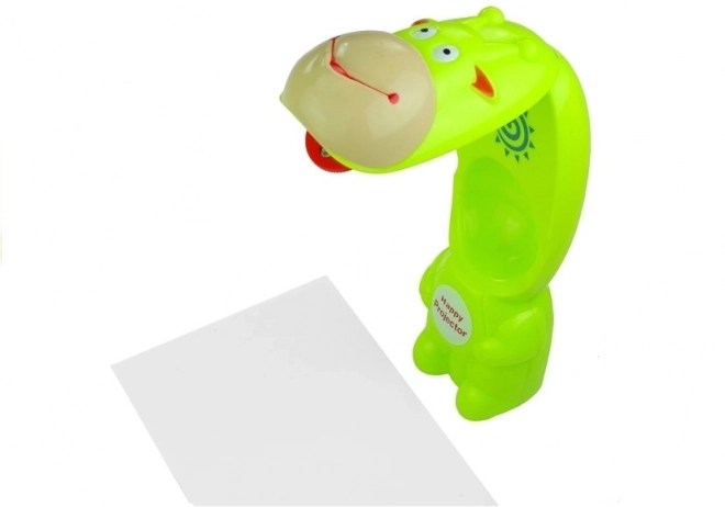 girafprojektor + notesbog + akvarel