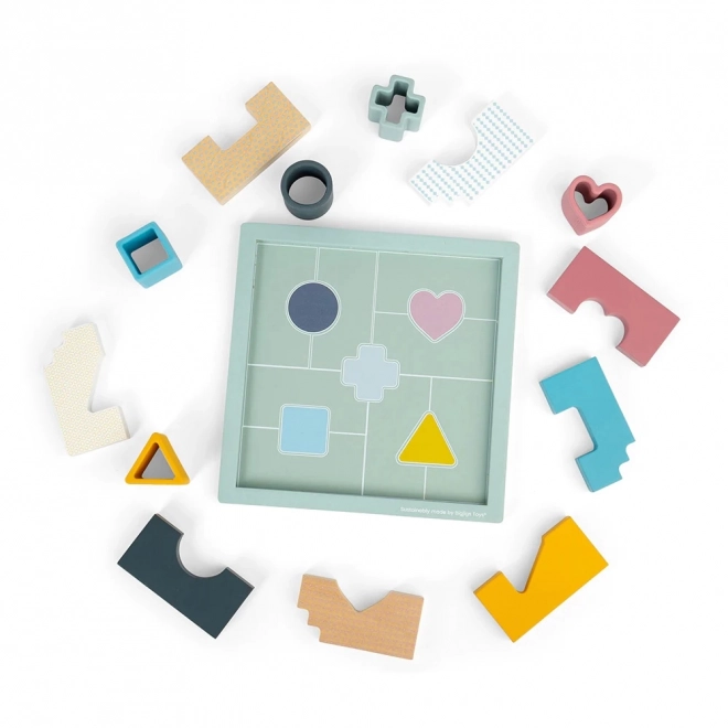 Mosaikpuslespil Bigjigs Toys til børn