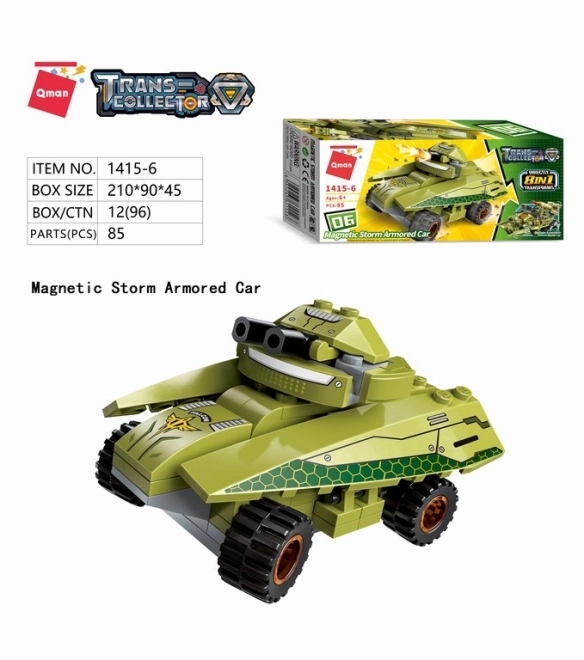 Qman Thunder Expedition Kampbil 1415 sæt 8v1