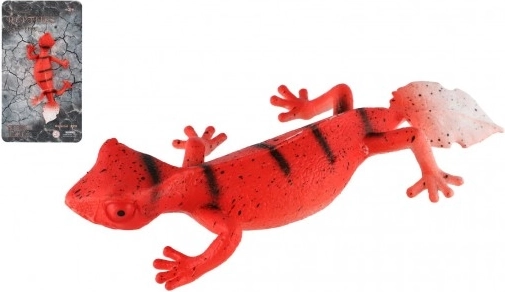 Antistress udstrækkelig silikonegekko 18 cm