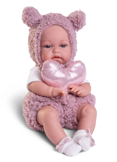 Antonio Juan 70361 TONETA - realistisk dukke baby med speciel bevægelsesfunktion og blødt stofkrop - 34 cm