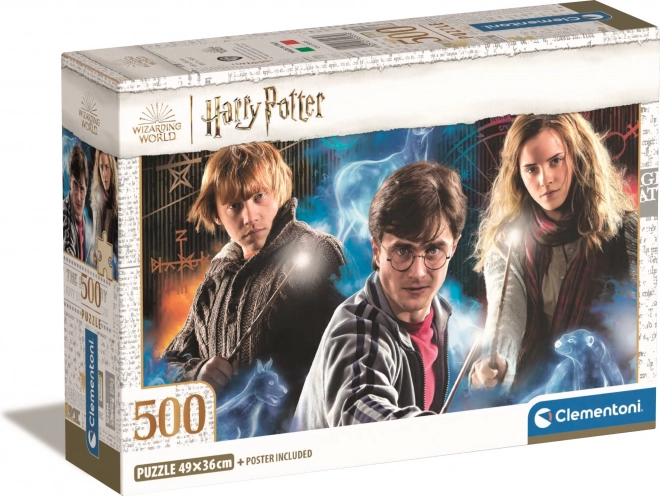Clementoni puslespil Harry Potter 500 brikker