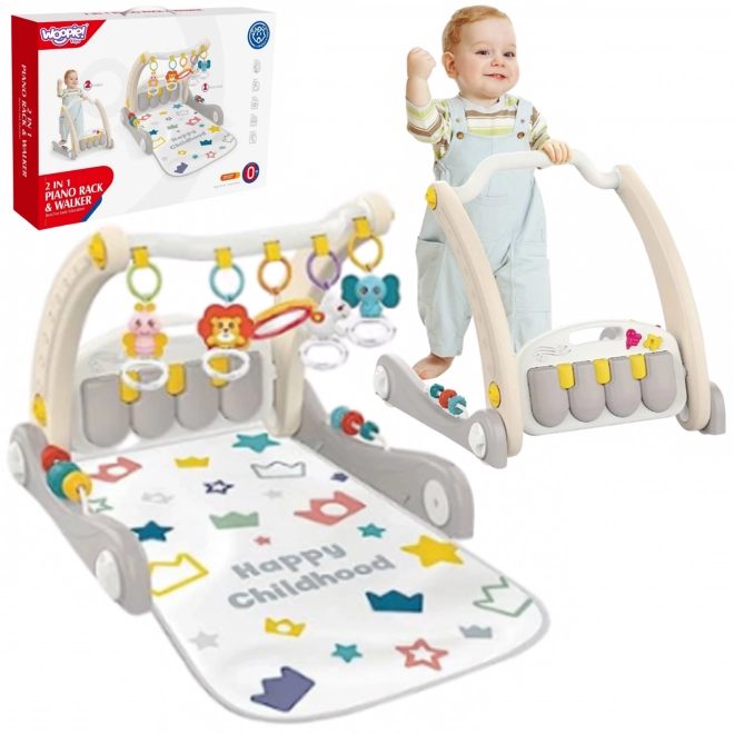 Uddannelsesmåtte og gåvogn Woopie Baby 2-i-1