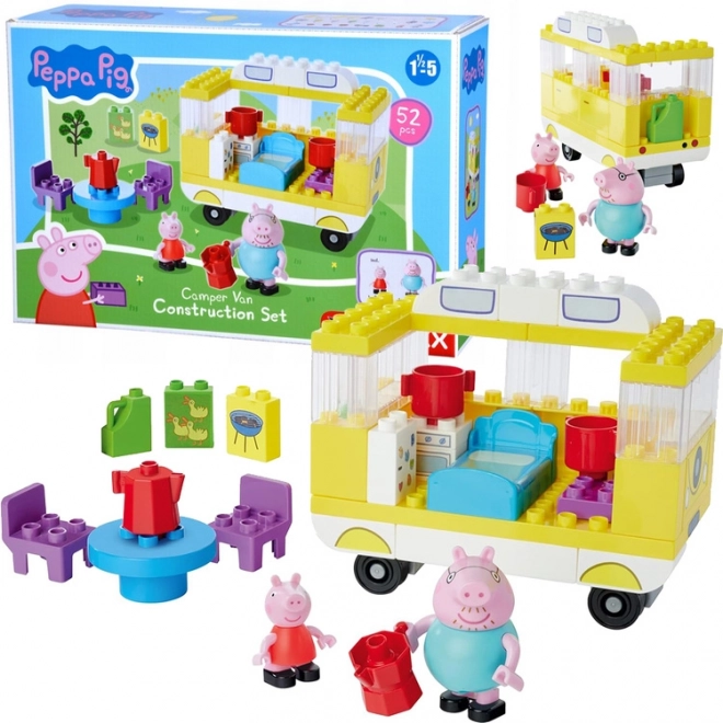 Byggesæt campingvogn Peppa Pig