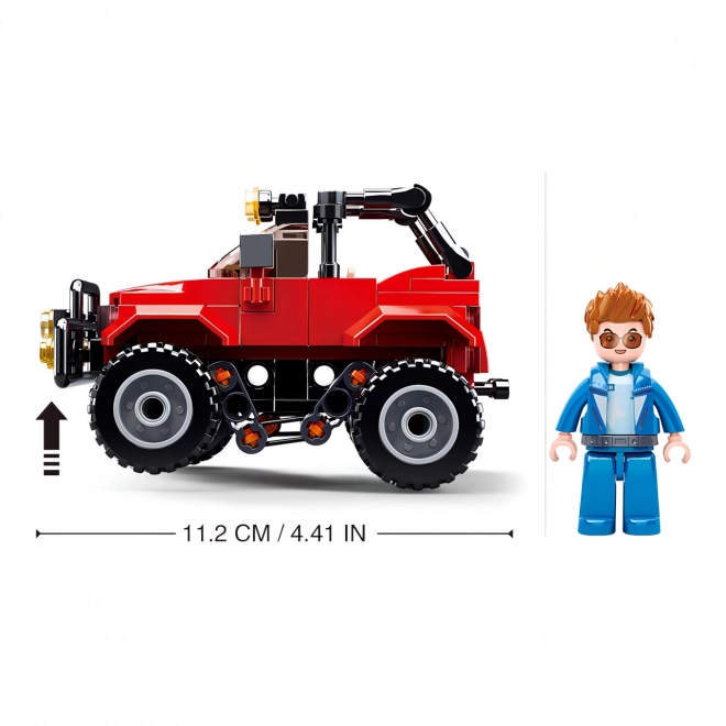 Sluban By M38-B0902 Rød Jeep