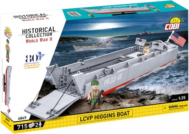 Byggesæt COBI LCVP Higgins Boat – historisk landgangsbåd 1:35