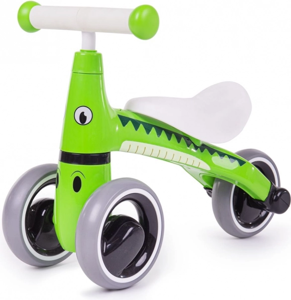 Diditrike løbecykel krokodille til småbørn
