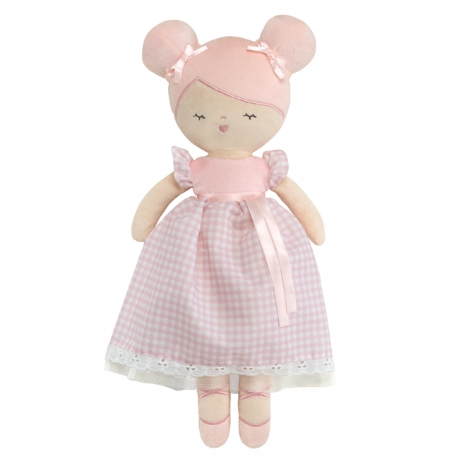 DeCuevas 20046 Plysbamsedukke NIZA - 36 cm med vugge