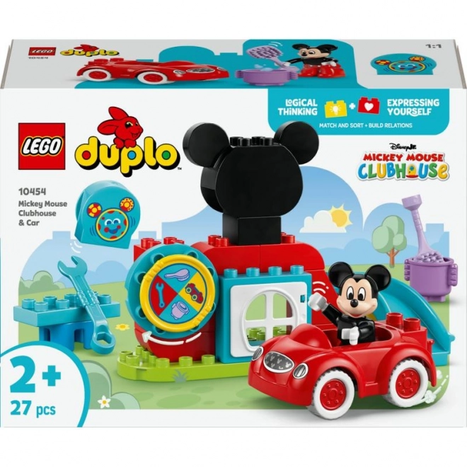 LEGO DUPLO 10454 Mickeys Klubhus og Bil