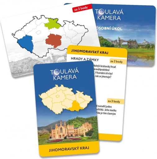 Toulavá Kamera - Familie Selskabsspil