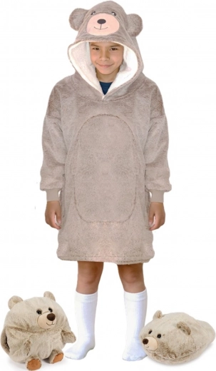 Kæmpe frontlomme til at varme hænderne