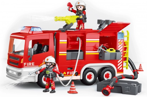 Byggesæt brandbil 31 cm