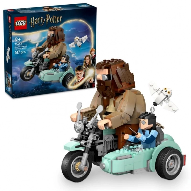 Motorcykelkørsel med Hagrid og Harry