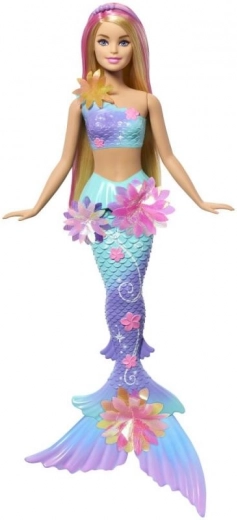 barbie magisk blomsterhavfrue blondine