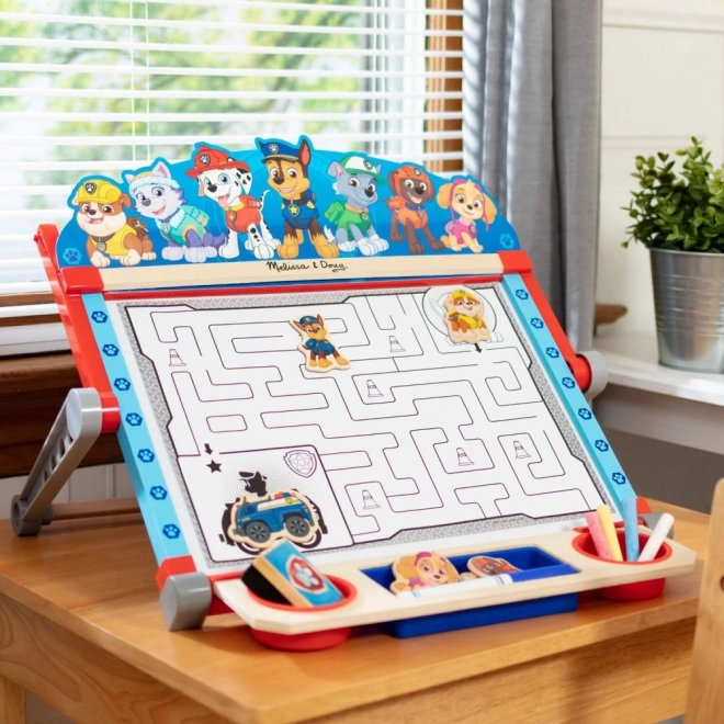 Paw Patrol - bord kunstcenter 4 i 1