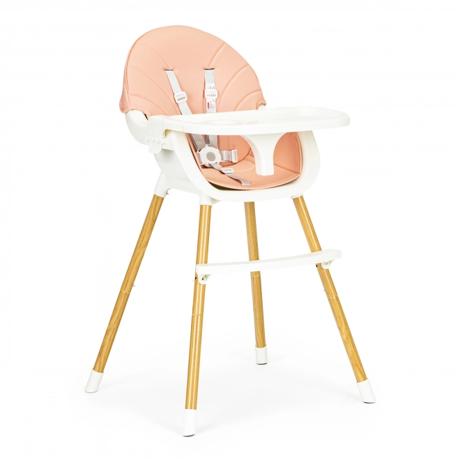 Ecotoys Spisestol 2-i-1 Pink