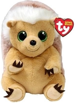 Plysbamse-pindsvin TY Beanie Bellies 24 cm
