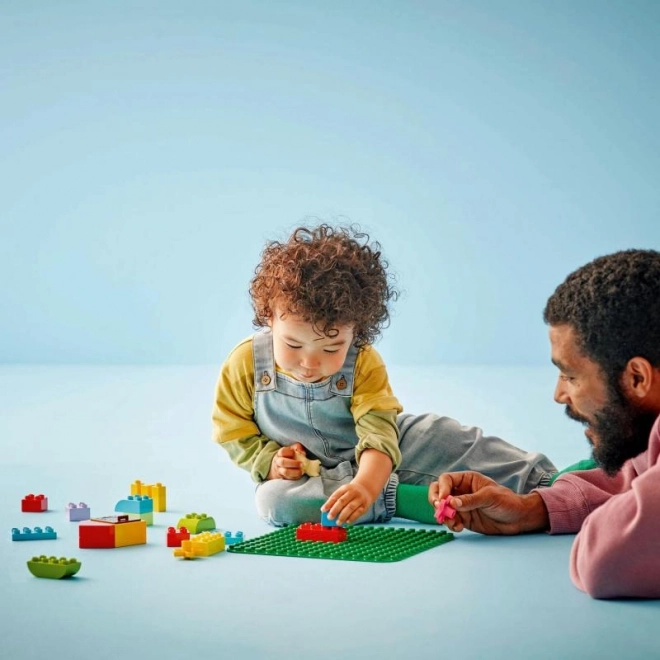 Lego Duplo grønt byggeplade