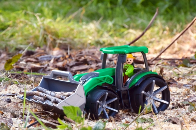 Auto Truxx 2 traktor med skovl plast 32cm med figur 24m+