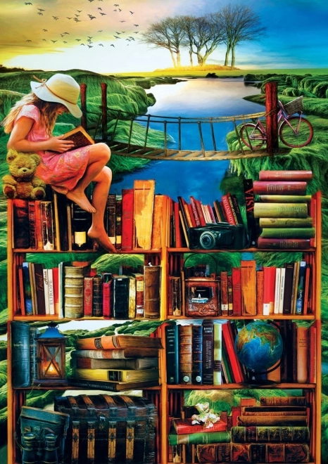 Puslespil ART PUZZLE Verdensrejsende – 1000 brikker