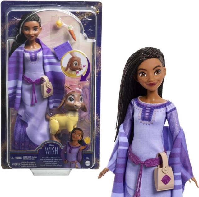 dukke disney wish asha fra rosas – eventyrsæt med tilbehør